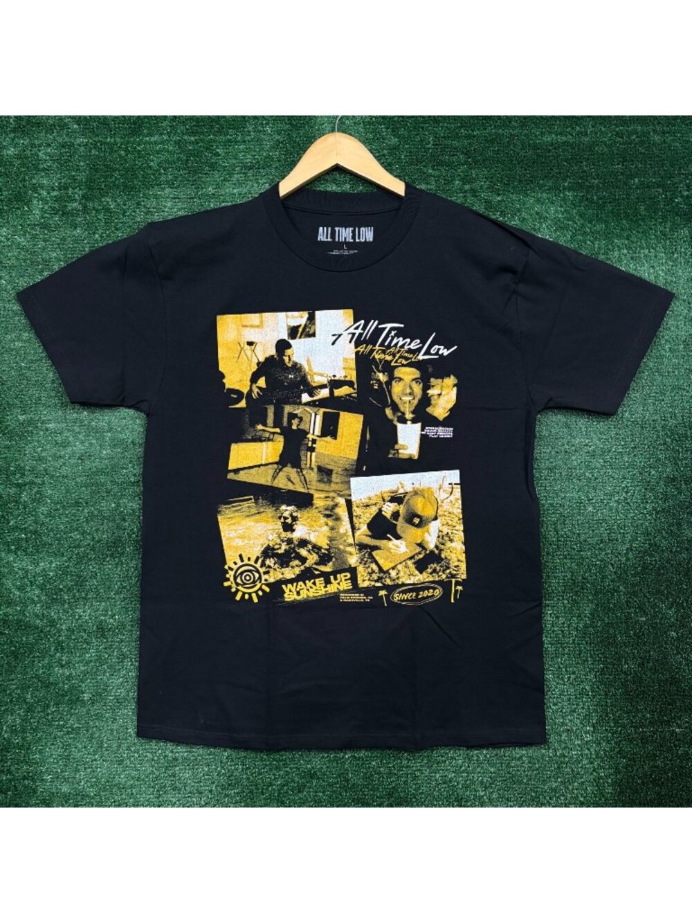 All Time Low Wake Up Sunshine Rock Band T-Shirt Size Large